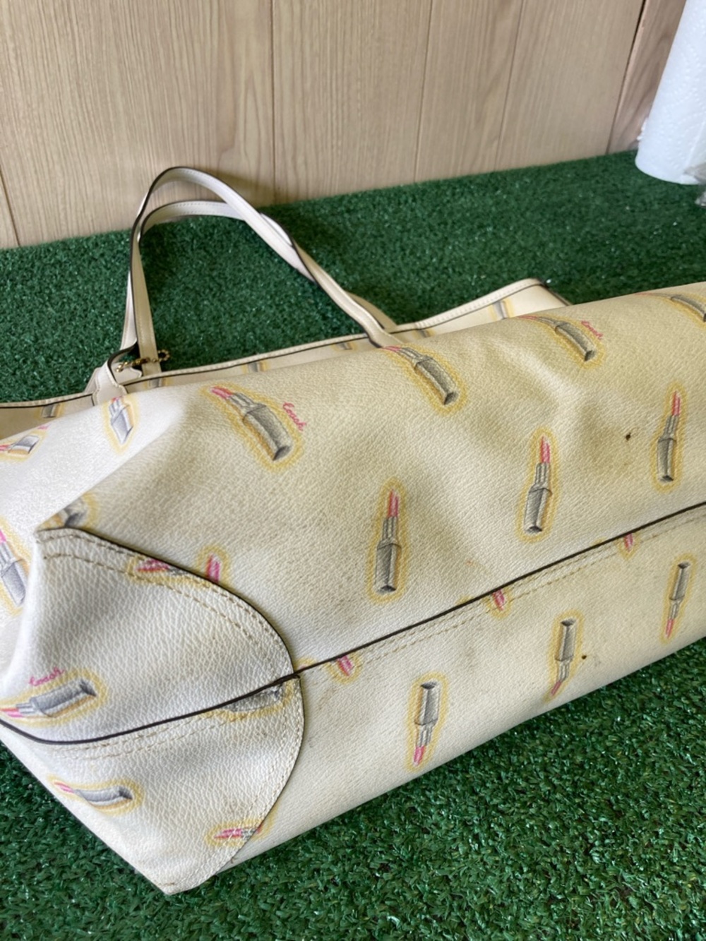 Coach City Tote Bag With Lipstick Print (OKPM-04-056) - Picture 8 of 15